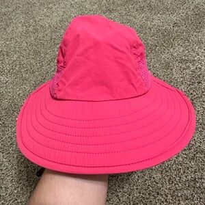 Kids Pink Sun Hat